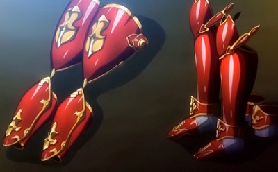 女戦士が丸裸にされ爆乳おっぱい晒されて卑猥な事されちゃった♥