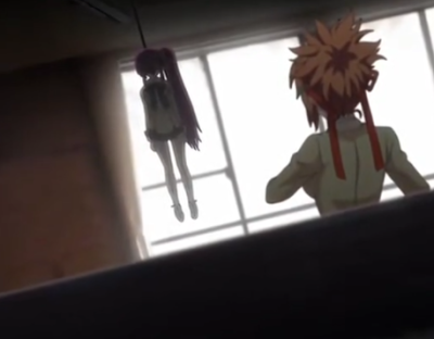 こんな衝撃的なことある？！カワイ子ちゃんが天井からぶら～～り！！