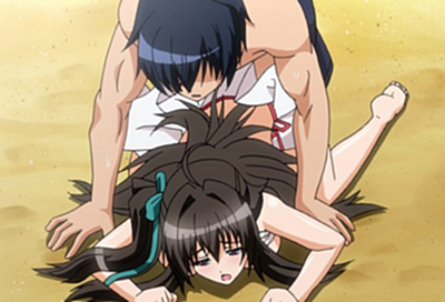 発育が目覚ましい細身のデカチチちゃんがバケモノに襲われたりセクロスしたり♥